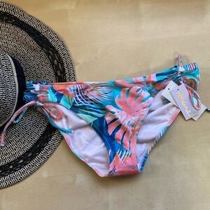 Raisins Tropical Bikini Bottoms Sweet Side NEW